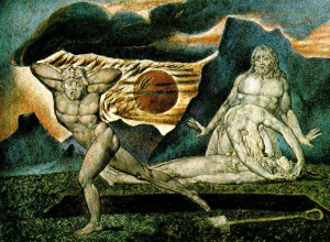 The Body of Abel Found by Adam and Eve, by William Blake (ca. 1826, Tate Gallery, London).